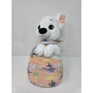 Disney Parks Babies Bolt with Blanket Pouch Puppy Plush Stuffed Dog Toy Animal